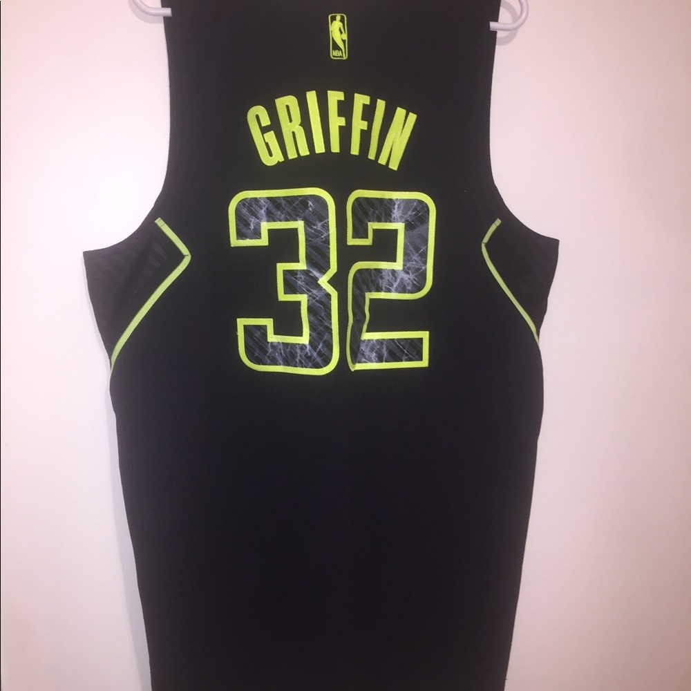 NBA Blake Griffin (L) Jersey Neon Yellow Clippers - Picture 2 of 2